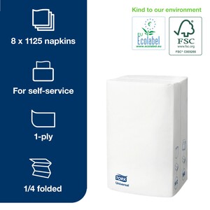 Tork Xpressnap Dispenser Napkin N4 White Case 9000