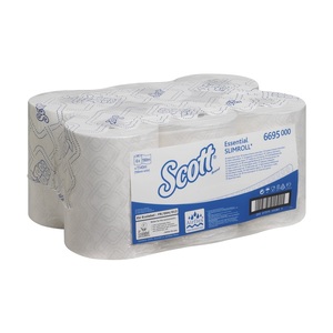 Scott Essential Slimroll Hand Towels Roll White 190M