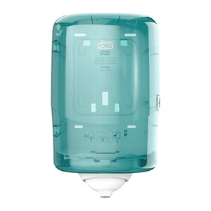Tork Reflex Mini Centrefeed Dispenser M3 White & Turquoise
