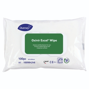 Diversey Oxivir Excel Wipe 100 Wipes