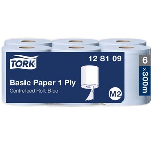 Tork Basic Paper 1-Ply Blue 300M