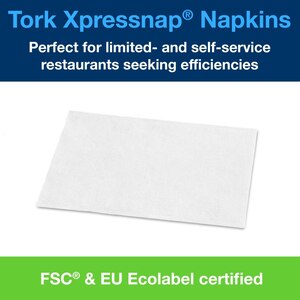 Tork Xpressnap Extra Soft Dispenser Napkin White