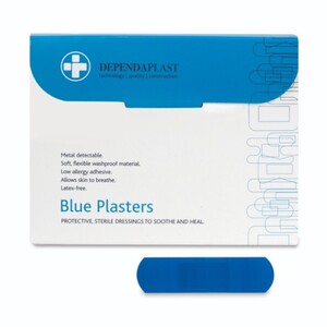 Catering Plasters Blue 7.5x2.5CM