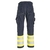 Tranemo Flame Retardant Lined Trousers Navy & Yellow