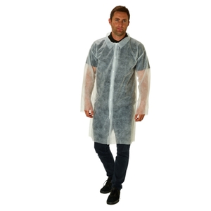 Catersafe Non- Woven Coat White