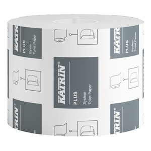 Katrin Plus Dispenser Toilet Paper Roll System 2 Ply
