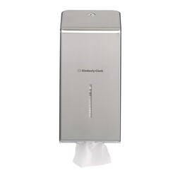 Kimberly-Clark Professional Folded Toilet Tissue Dispenser Stainless Steel