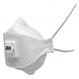 3M Aura Disposable Respirator FFP2 Valved /Foldable Masks (10)