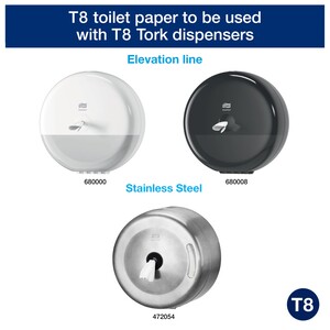 Tork SmartOne Toilet Roll T8 White 207M