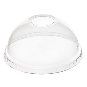 Good 2 Go PET Dome Lid with Hole Clear 95MM (Case 1000)