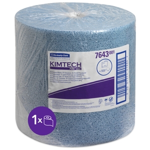 Kimtech Process Wipers Large Roll Blue
