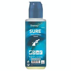 Diversey SURE Interior and Surface Cleaner 1 Litre (Individual)