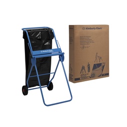 Kimberly-Clark Professional Mobile Stand Large Roll Wiper Dispenser Blue