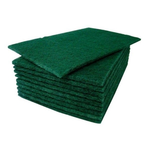 CleanWorks Scourer Pad Green 9x6"