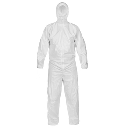 Lakeland CleanMax Clean Manufactured Sterile Coverall White XL