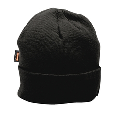 Portwest Knit Hat Insulatex Lined Black