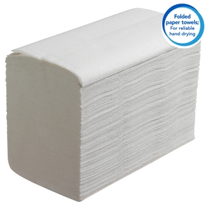 Scott ESSENTIAL Hand Towels Interfolded White Small