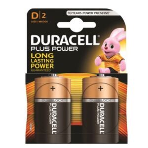 Duracell Plus D Batteries