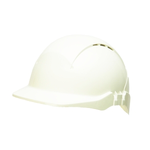 Centurion Concept Full Peak Slip Ratchet Vented Helmet White
